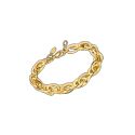 PULSERA LOTUS STYLE SRA ACERO CHAPADO