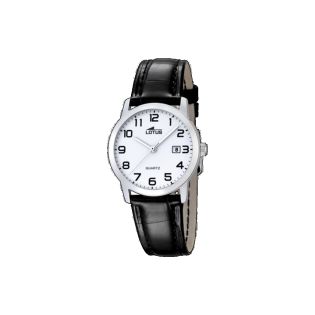 RELOJ LOTUS SRA ACERO CORREA ESF BLANCA NUMEROS