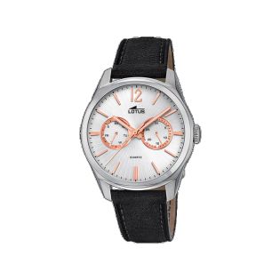 RELOJ LOTUS CAB MULTF. ACERO ESF AG/BR