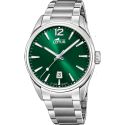 RELOJ LOTUS ARMIS ACERO ESF. VERDE CALENDARIO 