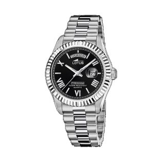 RELOJ LOTUS CAB ACERO BRAZALETE ESF VERDE