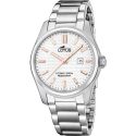 RELOJ LOTUS ARMIS ACERO ESF. BLANCA CALENDARIO 
