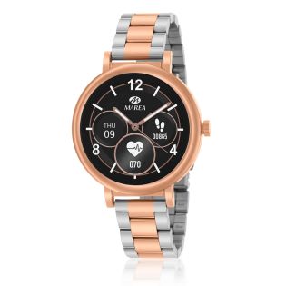 PULSERA DE ACTIVIDAD MAREA CORREA METÁLICA BITONO 