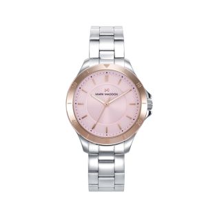 RELOJ MARK MADDOX SRA ACERO  ESF ROSA