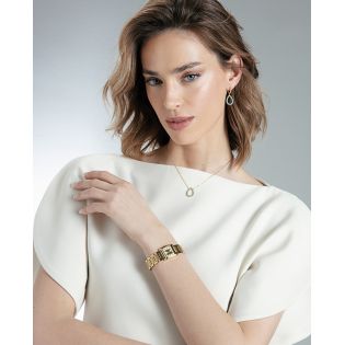RELOJ VICEROY SEÑORA ACERO IP DORADO ESF. CUADRADA