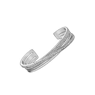 PULSERA LOTUS STYLE SRA ACERO