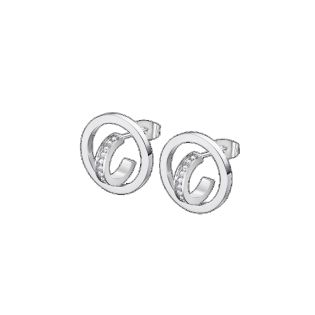 PENDIENTES LOTUS STYLE ACERO SRA