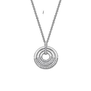 COLGANTE LOTUS SILVER SRA PLATA DE LEY