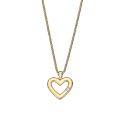 GARGANTILLA LOTUS SILVER PLATA CORAZON CIRCONITAS