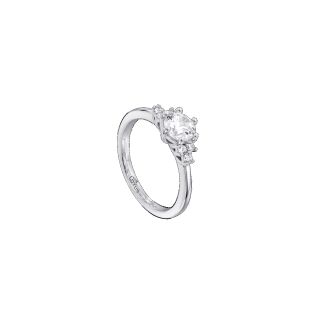 SORTIJA LOTUS SILVER GLAM SOLITARIO CON CIRCONITAS PLATA DE LEY 