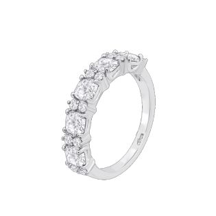 SORTIJA LOTUS SILVER GLAM CIRCONITAS EN RIVIERE PLATA DE LEY 