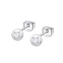PENDIENTES LOTUS SILVER PLATA DE LEY CIRCONITA 