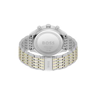 RELOJ BOSS CAB ACERO BRAZALETE BICOLOR