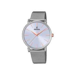 RELOJ FESTINA SER ACERO ESF AZUL MALLA