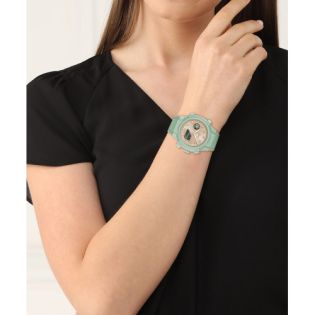 RELOJ LACOSTE SRA ANALOGICO DIG. CAUCHO VERDE ESF COBRE
