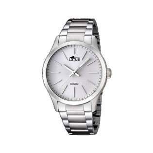 RELOJ LOTUS CAB ACERO ANALOGICO ESF PLATA