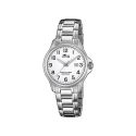 RELOJ LOTUS SRA ACERO ESF BLANCA 