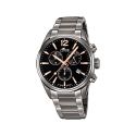 RELOJ LOTUS CAB CRONO ACERO ESF NEGRO ROSÉ