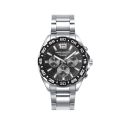 RELOJ MARK MADDOX CAB ACERO CRONOGRAFO ESF NEGR