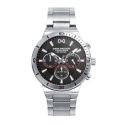 RELOJ MARK MADDOX CAB ACERO CRONOGRAFO ESF NEGRA