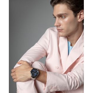 RELOJ MARK MADDOX CAB ACERO CRONOGRAFO BRAZALETE ESF VERDE
