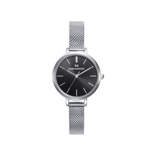 RELOJ MARK MADDOX SRA ACERO BRAZALETE MALLA ESF NEGRA