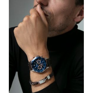 RELOJ VICEROY CAB ACERO CRONOGRAFO CORREA ESF AZUL