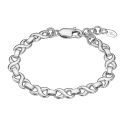 PULSERA LOTUS STYLE SRA ACERO