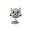 MOTIVO VICEROY ACERO GATITO ESMALTE