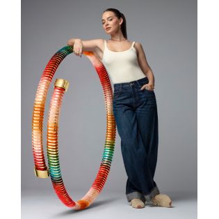 PULSERA VICEROY FASHION ACERO IP DORADO Y CORDÓN MULTICOLOR 