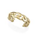 PULSERA VICEROY SEÑORA ACERO IP DORADO RÍGIDA 