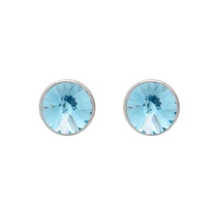 PENDIENTES VICTORIA CRUZ PLATA DE LEY PIEDRA AZUL