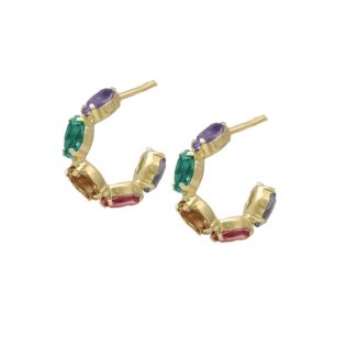 PENDIENTES VICTORIA CRUZ ARISA MULTICOLOR